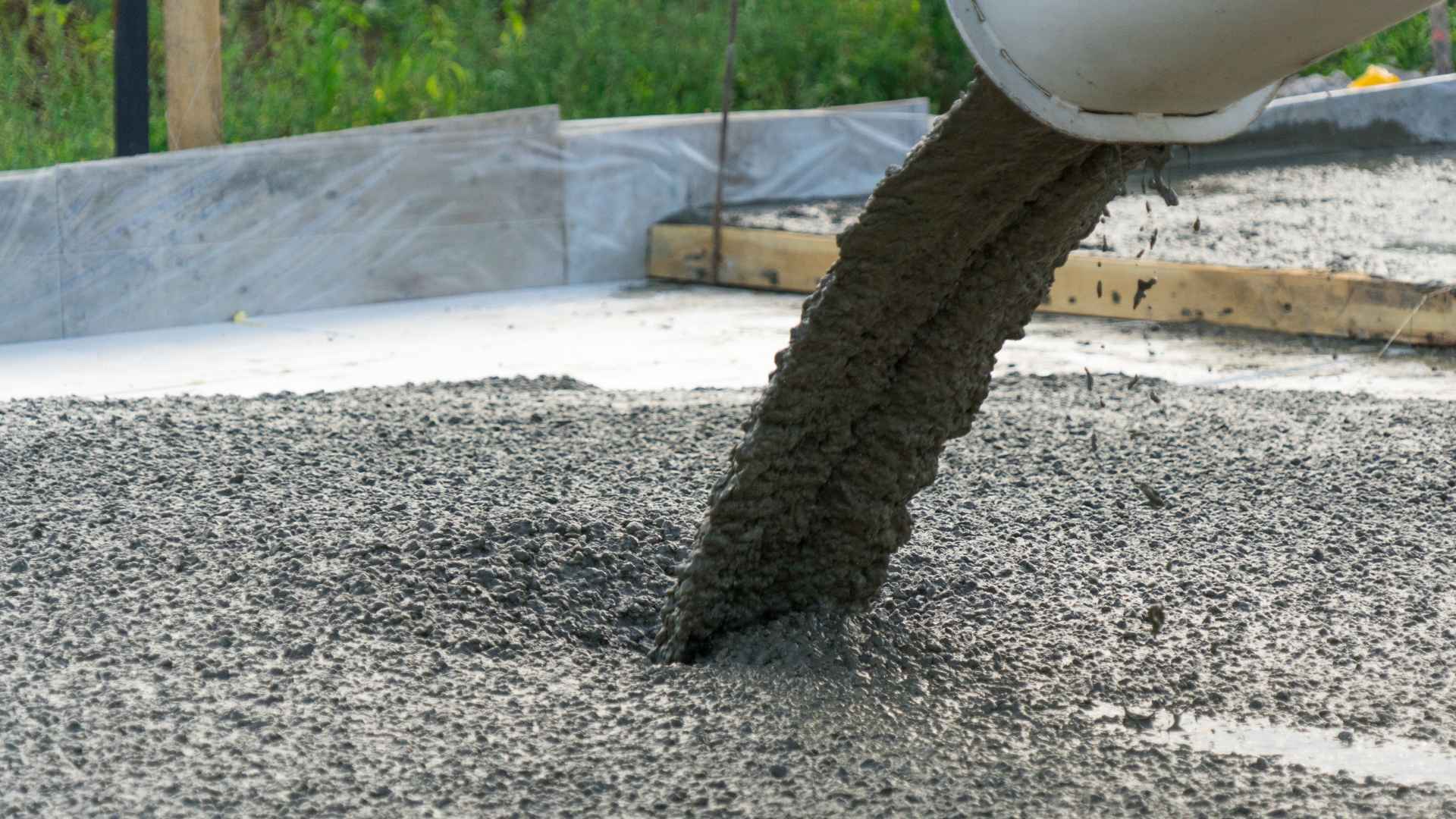 Concrete contractor pouring concrete in Chester, PA